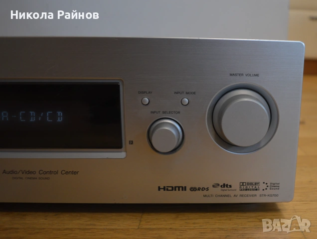 6 канален Ресийвър SONY STR-KG700, снимка 4 - Ресийвъри, усилватели, смесителни пултове - 54493884