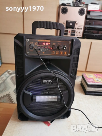 ТОНКОЛОНА С МИКРОФОН И ДИСТАНЦИОННО 0404261903, снимка 5 - Bluetooth тонколони - 54091897