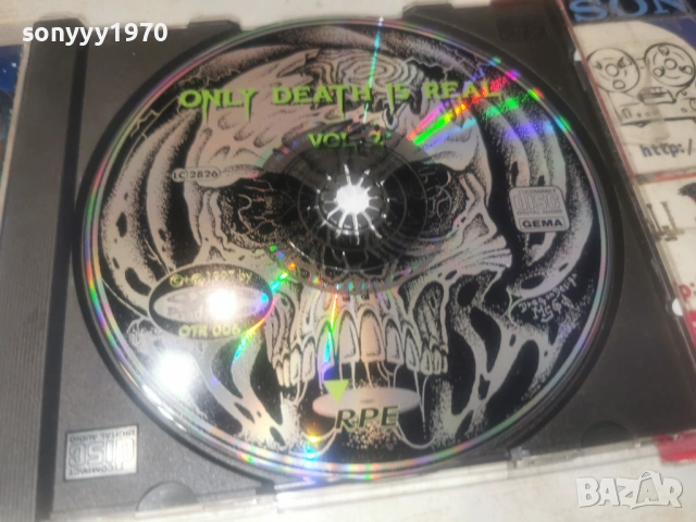 ONLY DEATH IS REAL CD 2 GERMANY 1206261444H2E6R, снимка 2 - CD дискове - 54882594