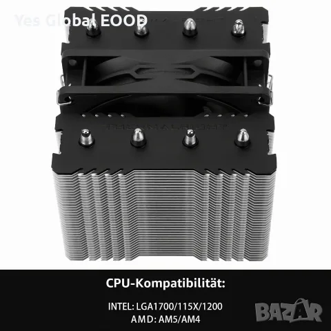 Thermalright Peerless Assassin 90 SE двукуполен CPU охладител, снимка 3 - Други - 55449971