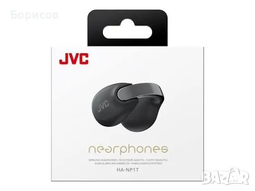 Иноватовни отворени блутуут слушалки JVC HA-NP1T Nearphones, снимка 6 - Слушалки и портативни колонки - 55583020