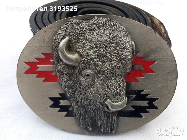 Кожен колан American Buffalo