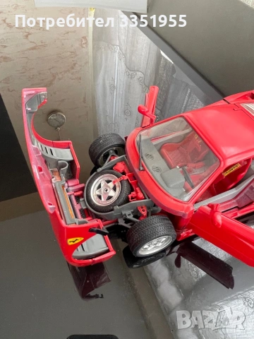 Ретро модел Ferrari F 40, снимка 9 - Колекции - 54399670