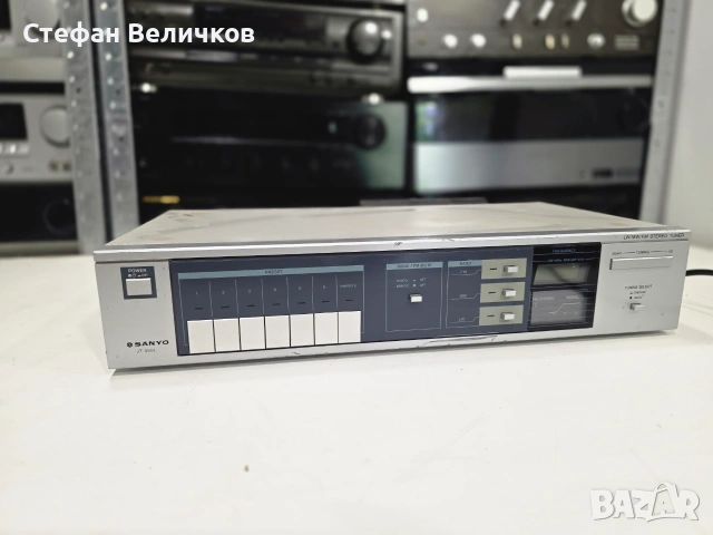 📻 РЕТРО КЛАСИКА! Цифров Тунер Sanyo JT 350 L 🇯🇵🎵