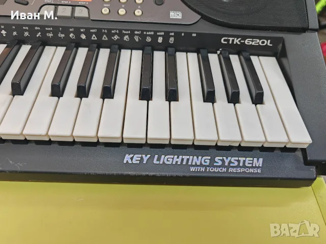 Синтезатор Casio CTK-620L , снимка 4 - Синтезатори - 55685523