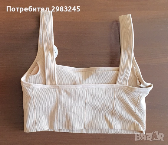 Топ с подвижни подплънки (бралетка), снимка 2 - Корсети, бюстиета, топове - 55092651