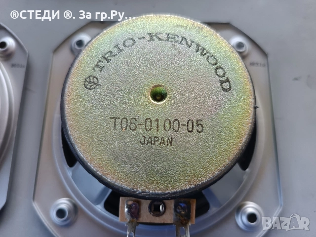 Чифт ретро говорители Kenwood Trio T06-0100-05 (6 ома, Произведени в Япония), снимка 5 - Тонколони - 54821243