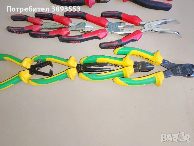 SAM, BizLine,E-robur - клещи , снимка 2 - Клещи - 55077561