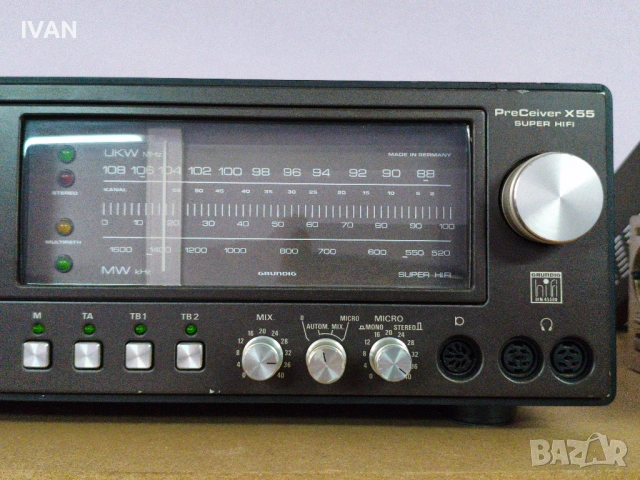 Продавам пред усилвател grundig, снимка 3 - Ресийвъри, усилватели, смесителни пултове - 54807596
