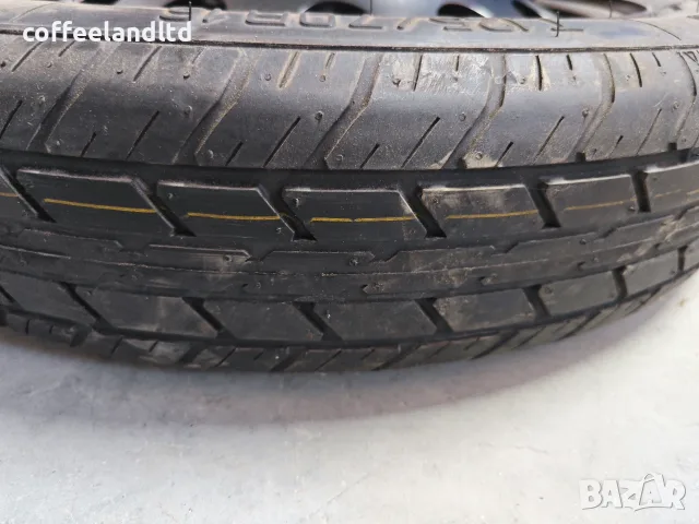Резервна гума патерица за Фолксваген 125х70х16 + Крик, снимка 4 - Гуми и джанти - 55586735