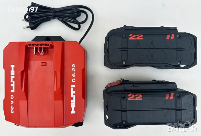 Hilti AG 6D-22 Nuron - Безчетков ъглошлайф с SensTech перфектен!, снимка 9 - Ъглошлайфи - 54479447