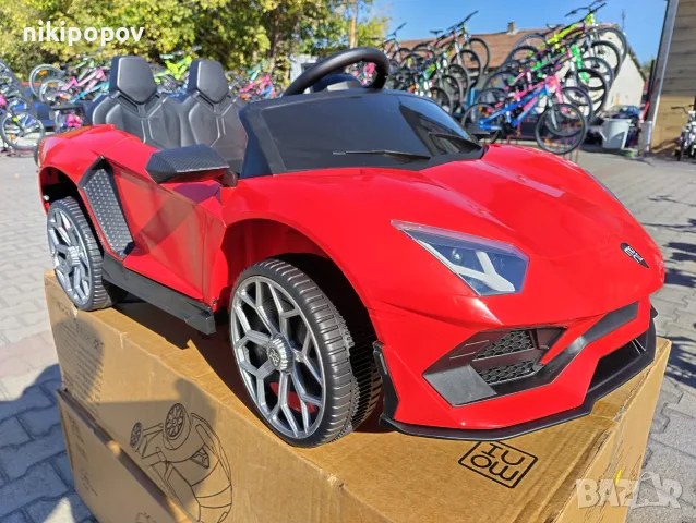 LAMBO Акумулаторна кола CHIARA червен