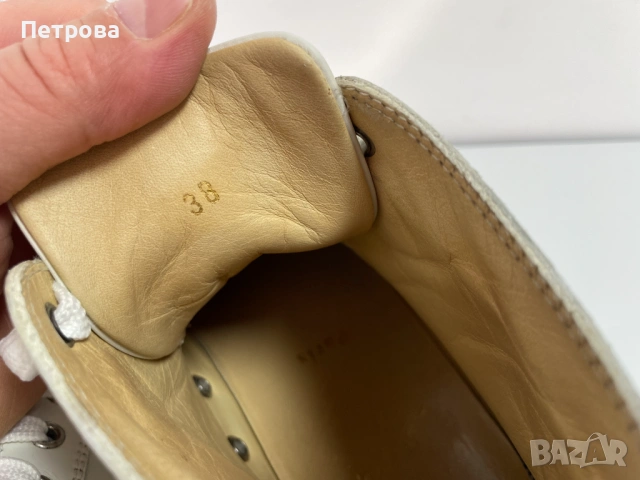 Кожени маратонки Christian Louboutin 38 Оригинал, снимка 10 - Маратонки - 54440394