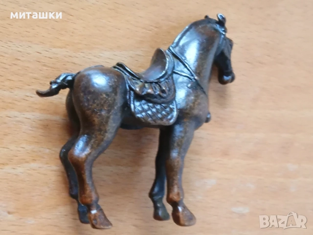 Метална фигурка кон, снимка 2 - Колекции - 53759162