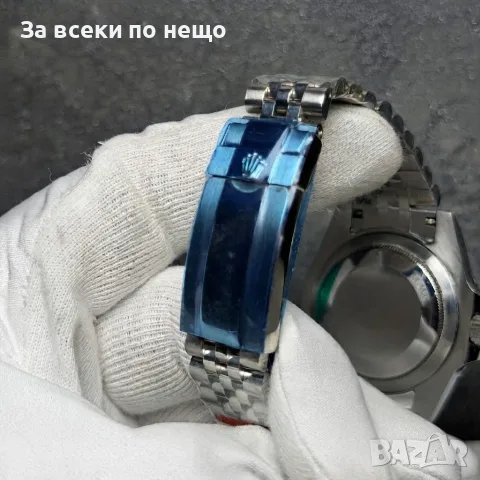 Rolex Pepsi Мъжки Часовник С Автоматичен Механизъм И Силиконова Каишка Код Chronolux67, снимка 3 - Мъжки - 55659444