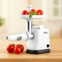 Месомелачка, 800W, приставка за домати, ниско ниво на шум, бял, снимка 1