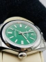 Rolex Oyster Perpetual 41mm Oystersteel Green, снимка 3