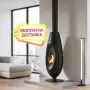 Дизайнерска чугунена печка 5kW, снимка 1