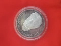 сребърна соц монета от 5 лева 1973г. Васил Левски, снимка 3