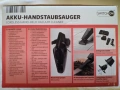 Акумулаторна ръчна прахосмукачка 7.4 V, снимка 2