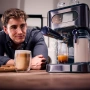 Еспресо кафемашина с кана за мляко тъч дисплей Cecotec Power Espresso 20 Coldbrew Latte plus, снимка 5
