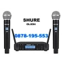Комплект с безжични микрофони Shure GLXD4 и UHF приемник с дисплей , снимка 2