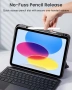 Нов Калъф с клавиатура за iPad 10th Gen A16 2025, тъчпад, RGB, UK layout Кейс таблет Айпад, снимка 9
