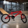 BMX велосипед TOIMSA 20” - Червен freestyle BMX с 360° ротор и V-Brake, снимка 1