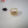 Пръстен с 14К златно покритие 224948, снимка 3