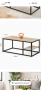 Холна маса Modern Coffee Table Loft Style – дизайнерска холна маса, снимка 2