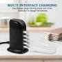 WiFi зарядна станция с вградена 1080P камера, 5×USB, Tuya Smart, Motion Detection, снимка 4