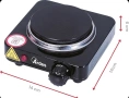 Единичен котлон Ardes Hornillo 1F19 500W, снимка 3