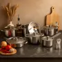 Професионален комплект тенджери Zeiplteir - 12 части, снимка 5