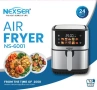 Аir fryer Nexer NS-10102 1600W 10л Еър фрайър Фритюрник с горещ въздух, снимка 5
