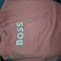 Тениска BOSS пепел от роза с щампа.памук, снимка 3
