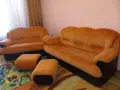 холна гарнитура с 2 разтегателни дивана и 2 табуретки , снимка 6