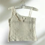 knitted one-shoulder tank top , снимка 1