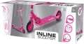 Тротинетка с 2 колела, сгъваема, Evo, Inline Scooter, Розова, снимка 2