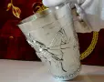 Калаена чаша,халба Рицар,Замък,хералдика, снимка 4