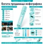 Акумулаторно LED фенерче Aerbes 180 лумена USB Type-C 400mAh с COB лампа и фокус, снимка 8