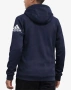ADIDAS Stack Logo Hoodie Blue Детско Горнище Оригинал 152 164 170, снимка 2