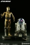 Sideshow Star Wars R2D2 C3PO фигура статуя колекции, снимка 1
