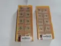 10 броя пластини DIA EDGE CNMG120404 MA UE6020 в кутийка. Материал - карбид. , снимка 1