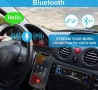 Автомобилна стерео система Bluetooth, едно-DIN LCD аудио радио с регулиране на яркостта, снимка 2