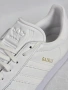 НОВИ Оригинални кожени кецове Adidas Gazelle - Сребристо-бели / РСТ 44, снимка 4