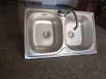 Двойна кухненска мивка, снимка 2