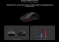 ZOWIE ZA13-DW 4K Безжична Геймърска мишка за Esports, снимка 4