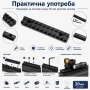 Стойка уивър база пикатини лястовича опашка за гладкоцевна пушка шина, снимка 6
