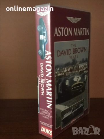 Видеокасета “ ASTON MARTIN “ VHS, снимка 2 - Други жанрове - 55124788