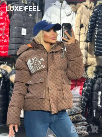 The North Face Gucci ⚜️Дамско Зимно Яке 2XL